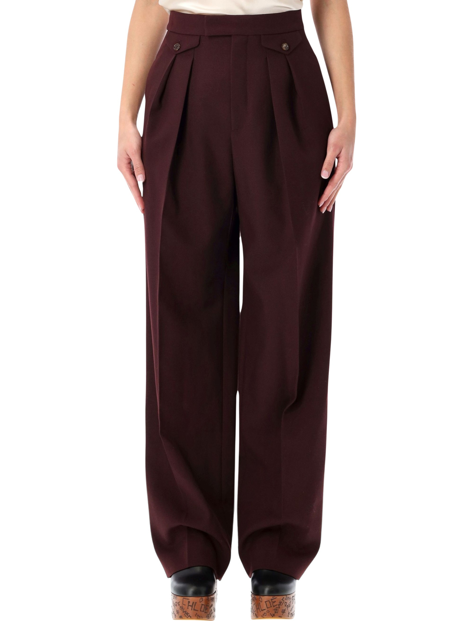 [Chloe] Trousers SS26 CH26SPA0616456B