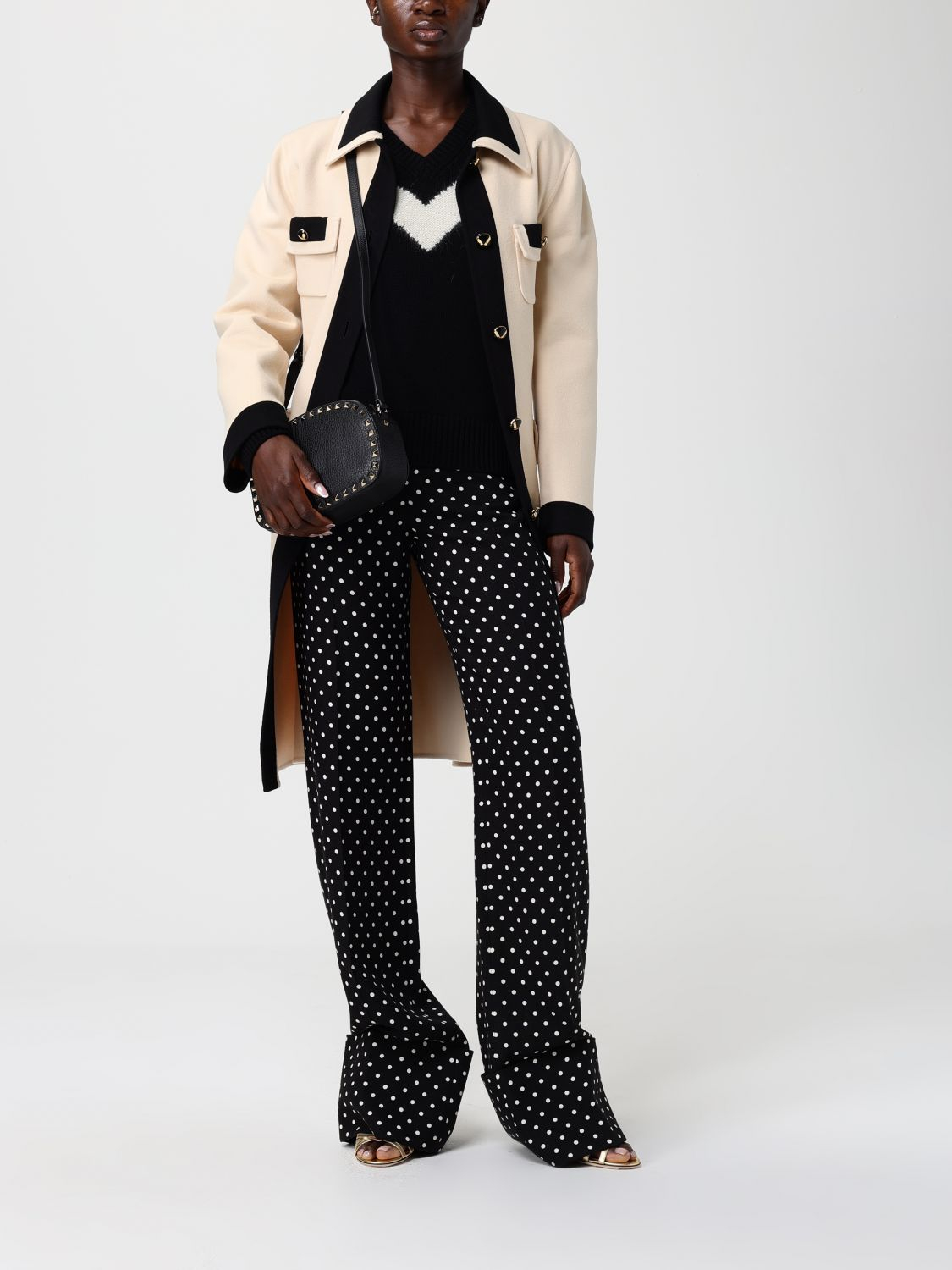 [Valentino] Trousers FW25 6B0RB6F098S TB1
