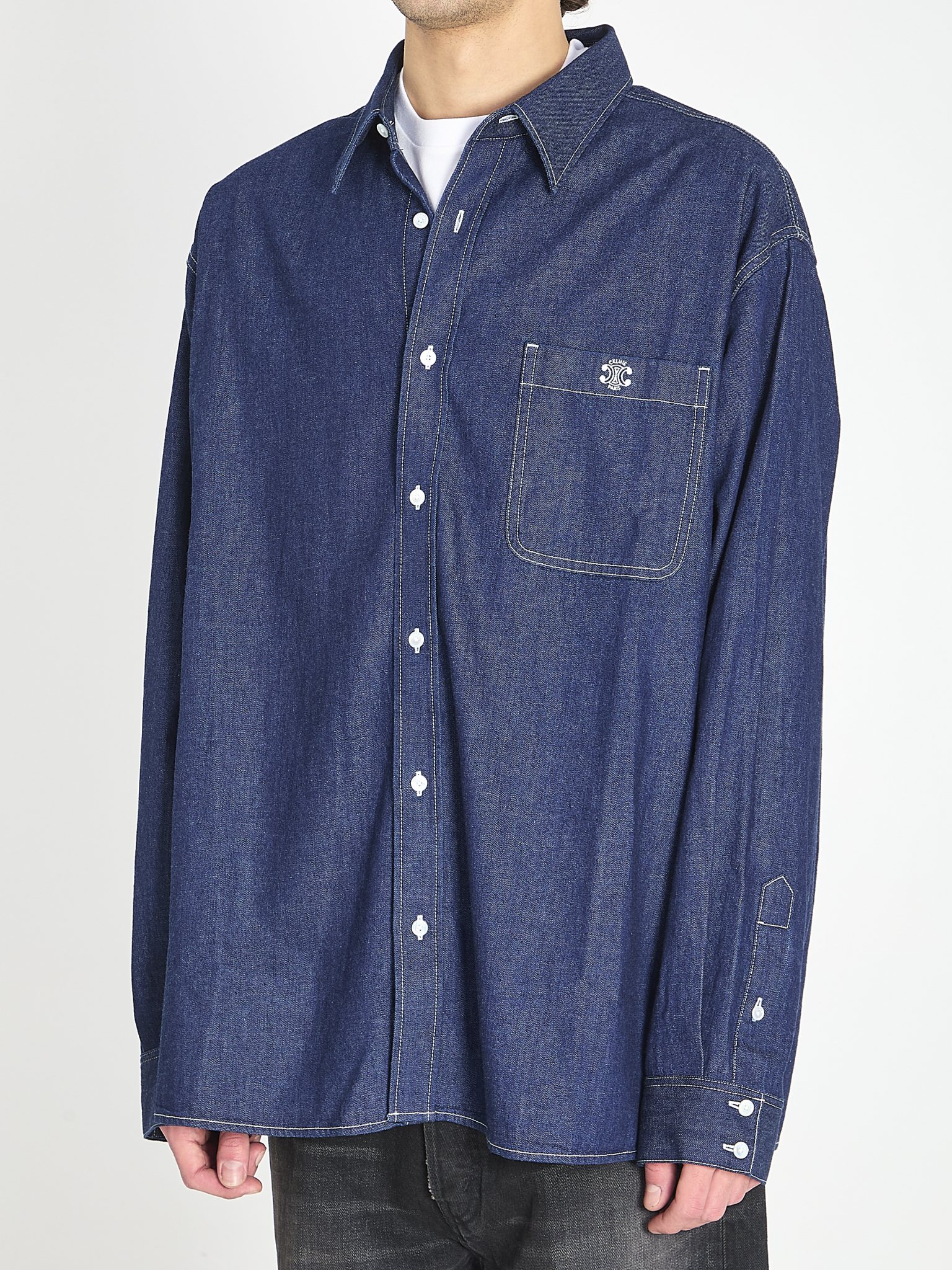 [Celine] Shirts Long Sleeve FW26 RC0BE3241__GGG3