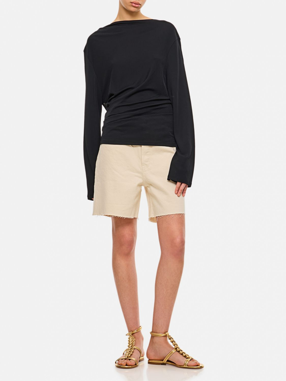 [JACQUEMUS] T-shirts Long Sleeve FW25 251TO1211026 990