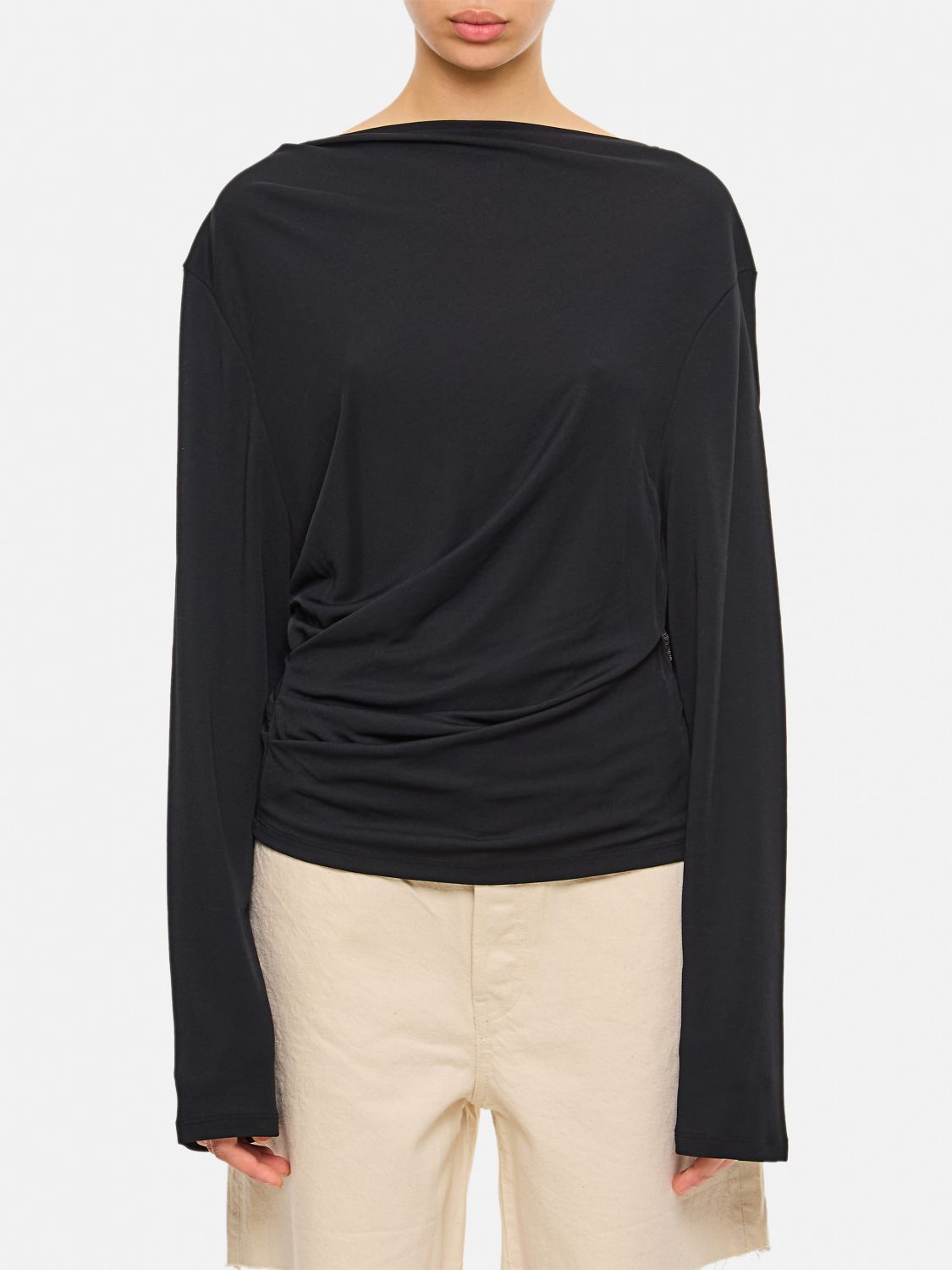 [JACQUEMUS] T-shirts Long Sleeve FW25 251TO1211026 990