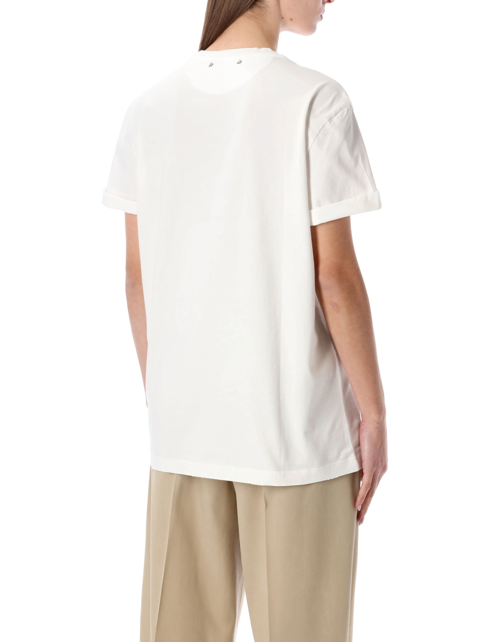 [Golden Goose] T-shirts Short Sleeve SS26 GMP01220P00063810363
