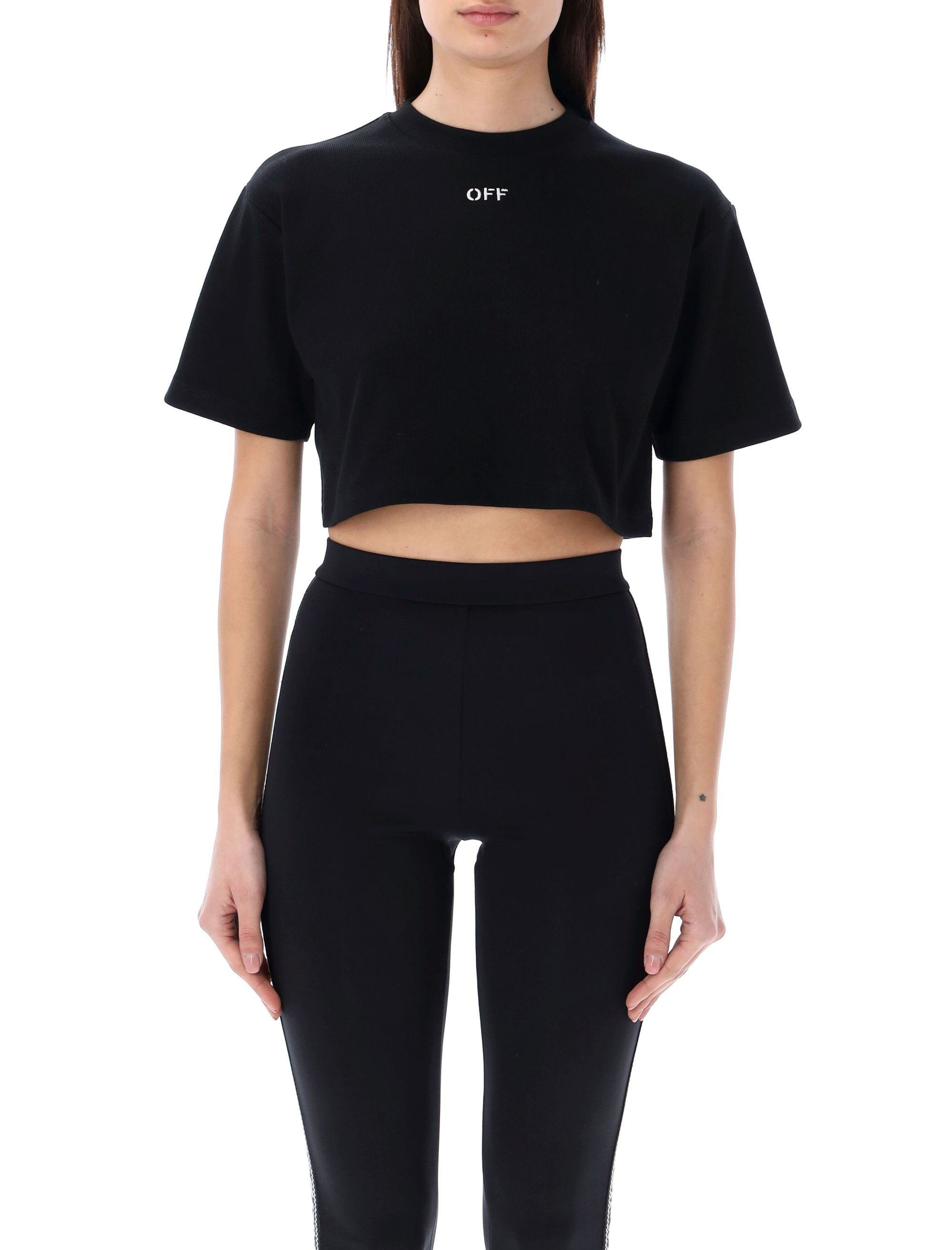 [Off-White™] T-shirts Short Sleeve FW25 OWAA081C99JER0041001