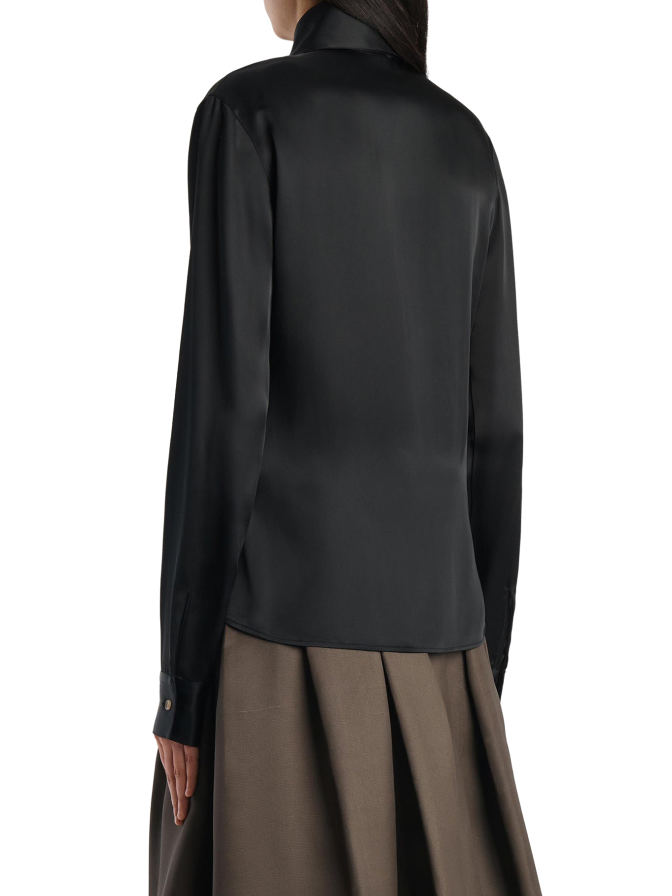 [KHAITE] Blouse FW26 24824120200 BLACK