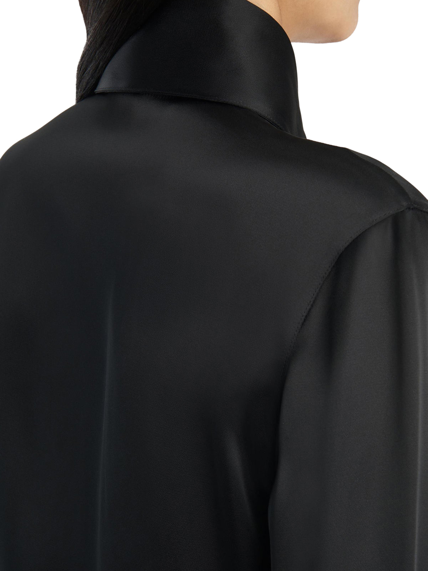 [KHAITE] Blouse FW26 24824120200 BLACK