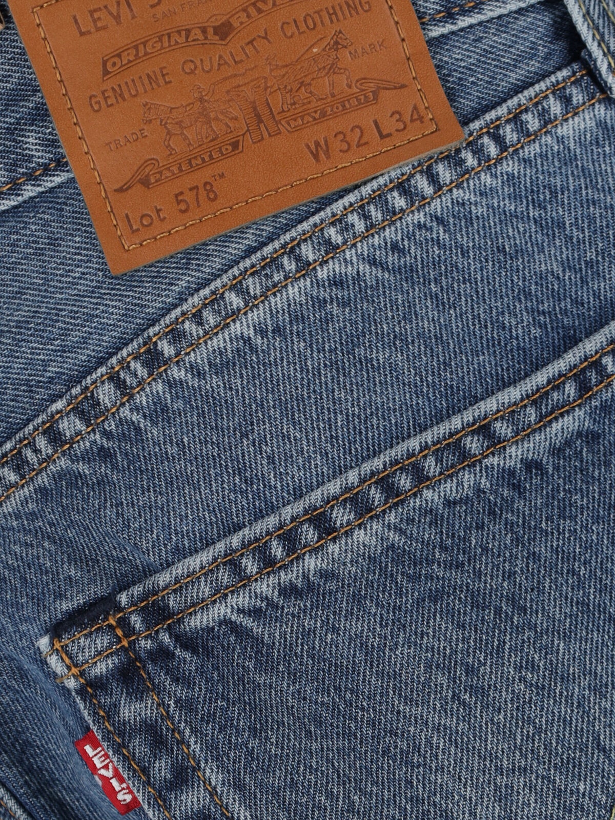 [Levi's] Jeans FW26 A4750 0128VARNISHED TARNISH