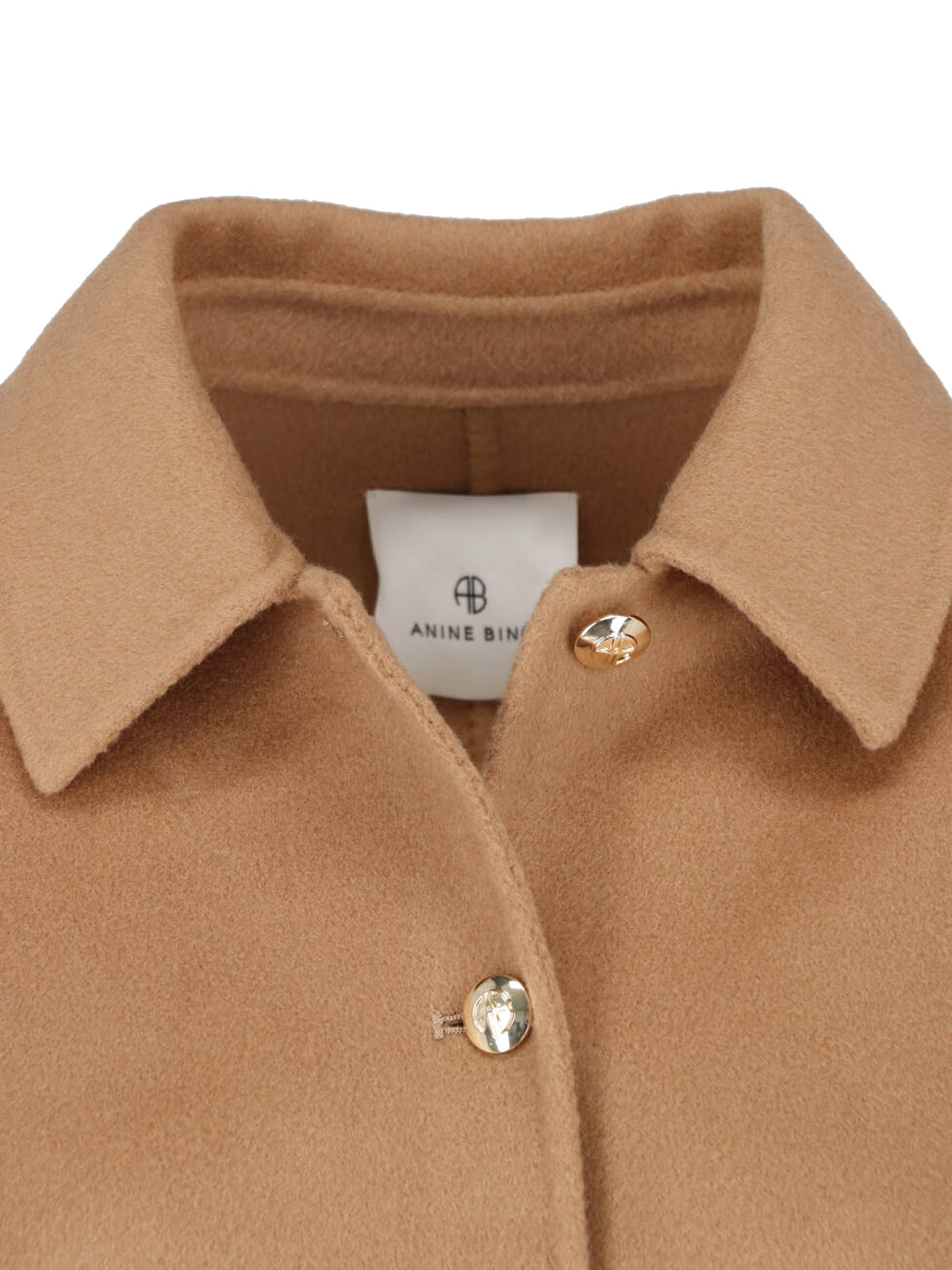 [Anine Bing] Casual Jacket FW26 A 01 10120 BWN17CAMEL CASHMERE BLEND