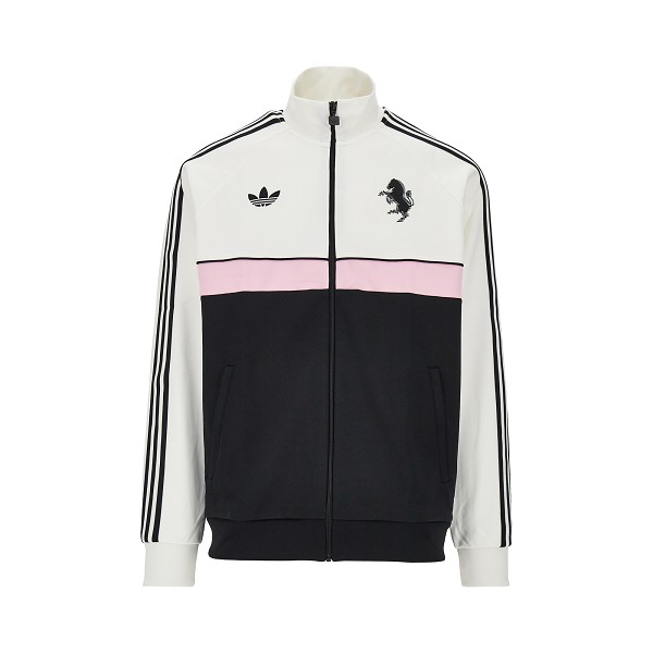 [ADIDAS ORIGINALS] Zip Up FW26 KF9805.WHITE BLACK-WHITE BLACK