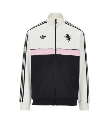 [ADIDAS ORIGINALS] Zip Up FW26 KF9805.WHITE BLACK-WHITE BLACK