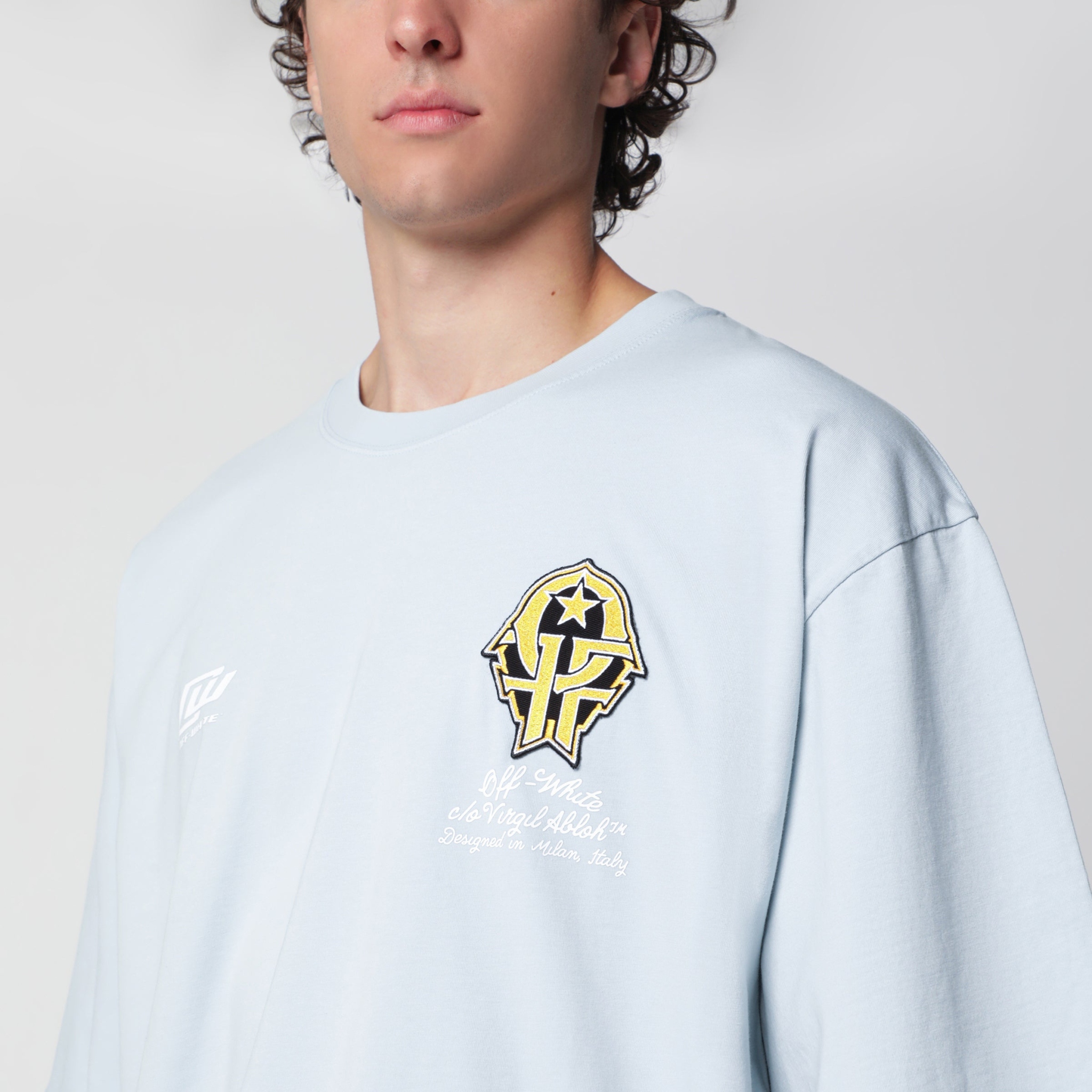 [Off-White] T-shirts Short Sleeve SS26 OMAA120S26JER00W