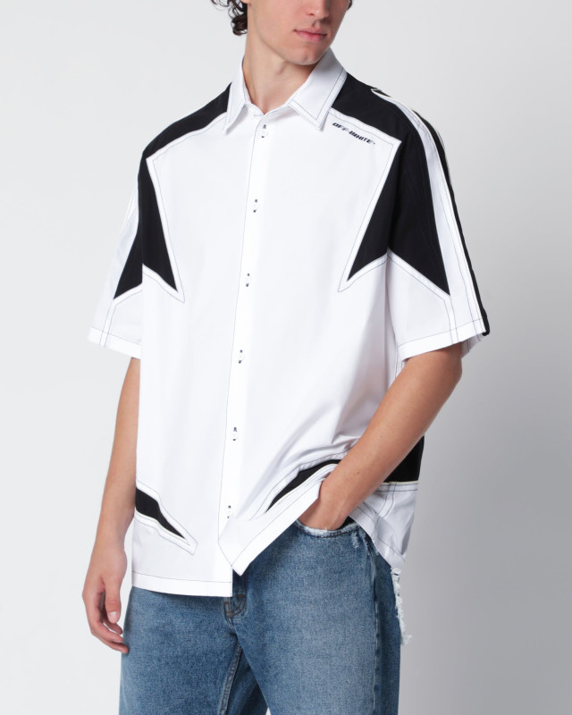 [Off-White] Shirts Short Sleeve SS26 OMGG01HS26FAB001