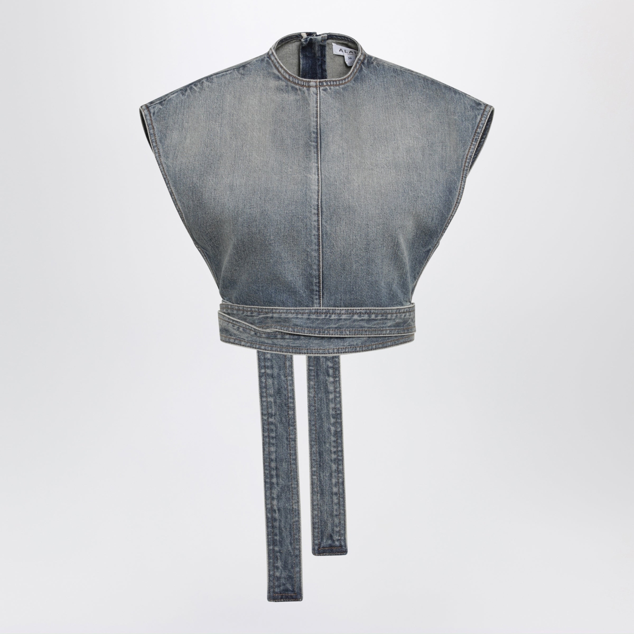 [Alaia] T-shirts Sleeveless SS26 AA9H1482D026CDE