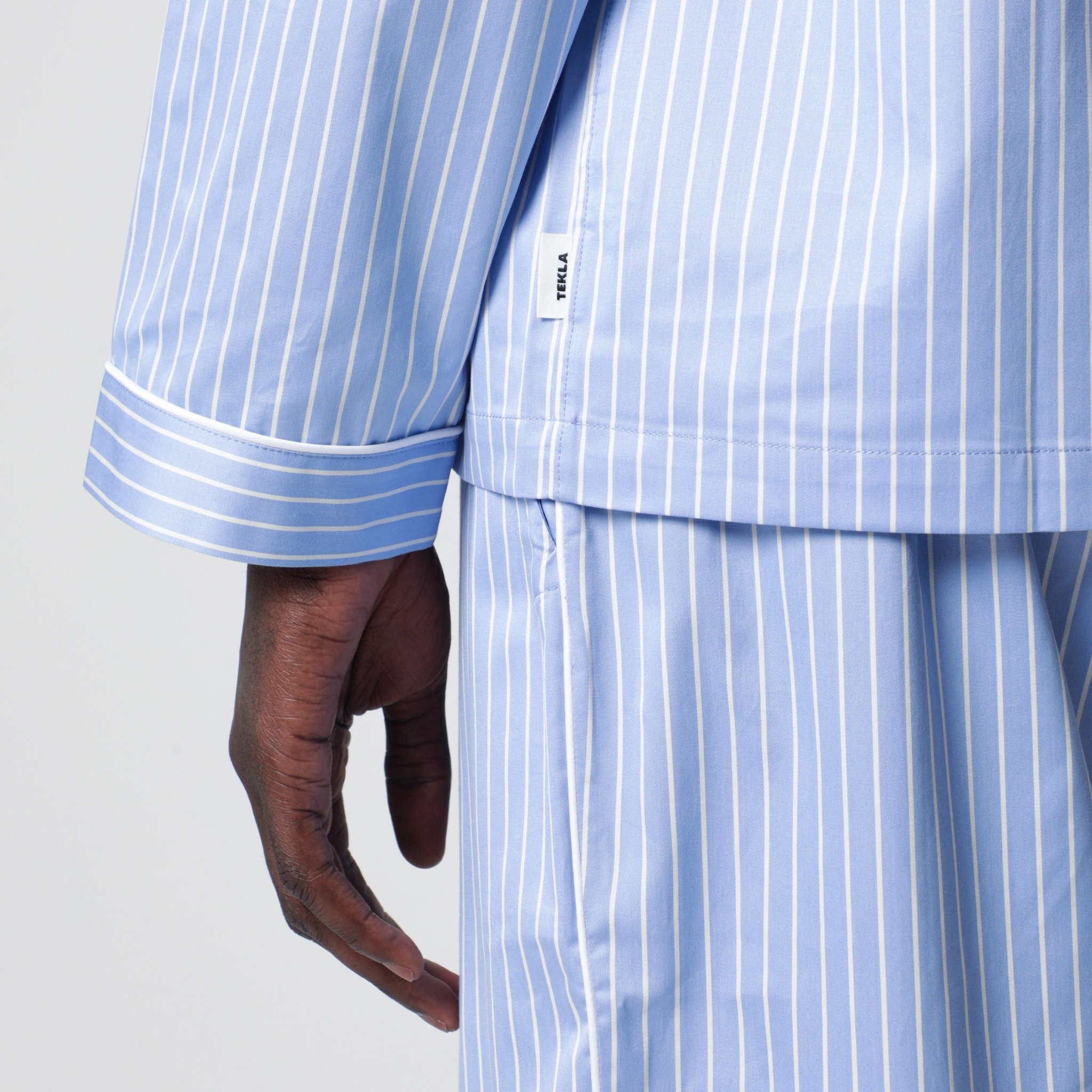 [Tekla] Sleepwear SS26 ST-SHIRT-LS-407CO