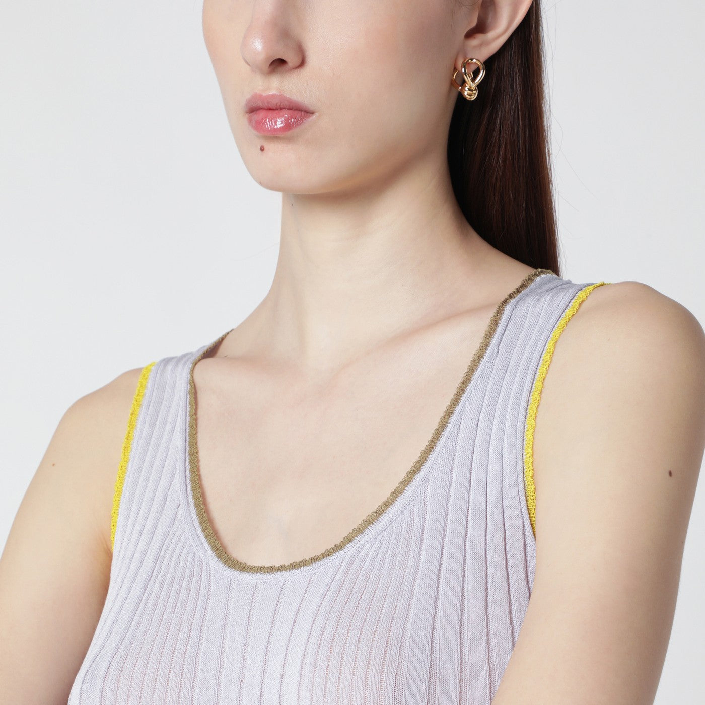 [ROBERTO COLLINA] Tank top SS26 261FXA28014VI
