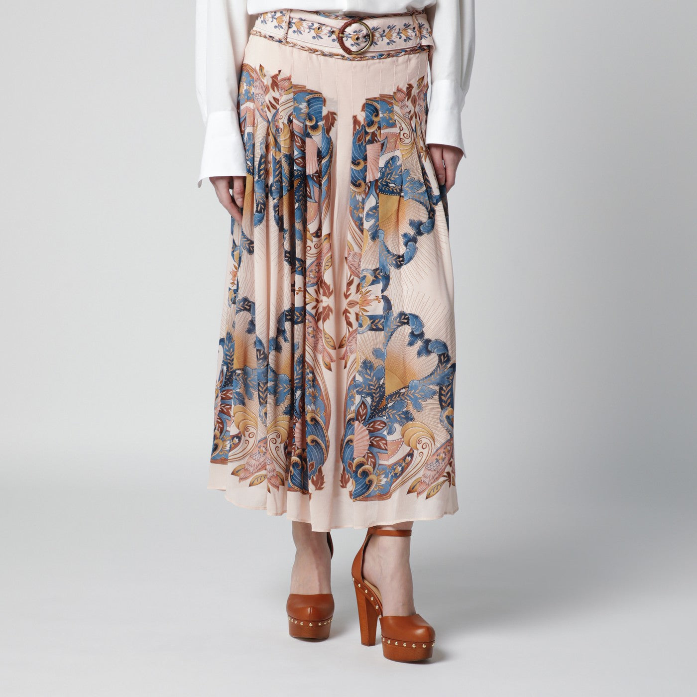 [Farm Rio] Long skirt SS26 349014PL