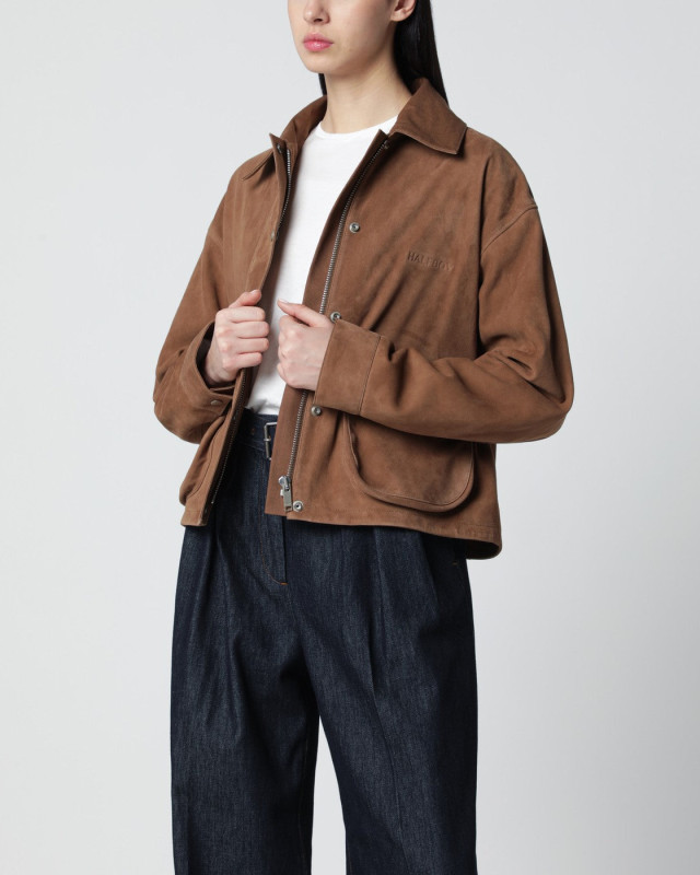 [HALFBOY] Leather Jacket SS26 HS261WL016LT006