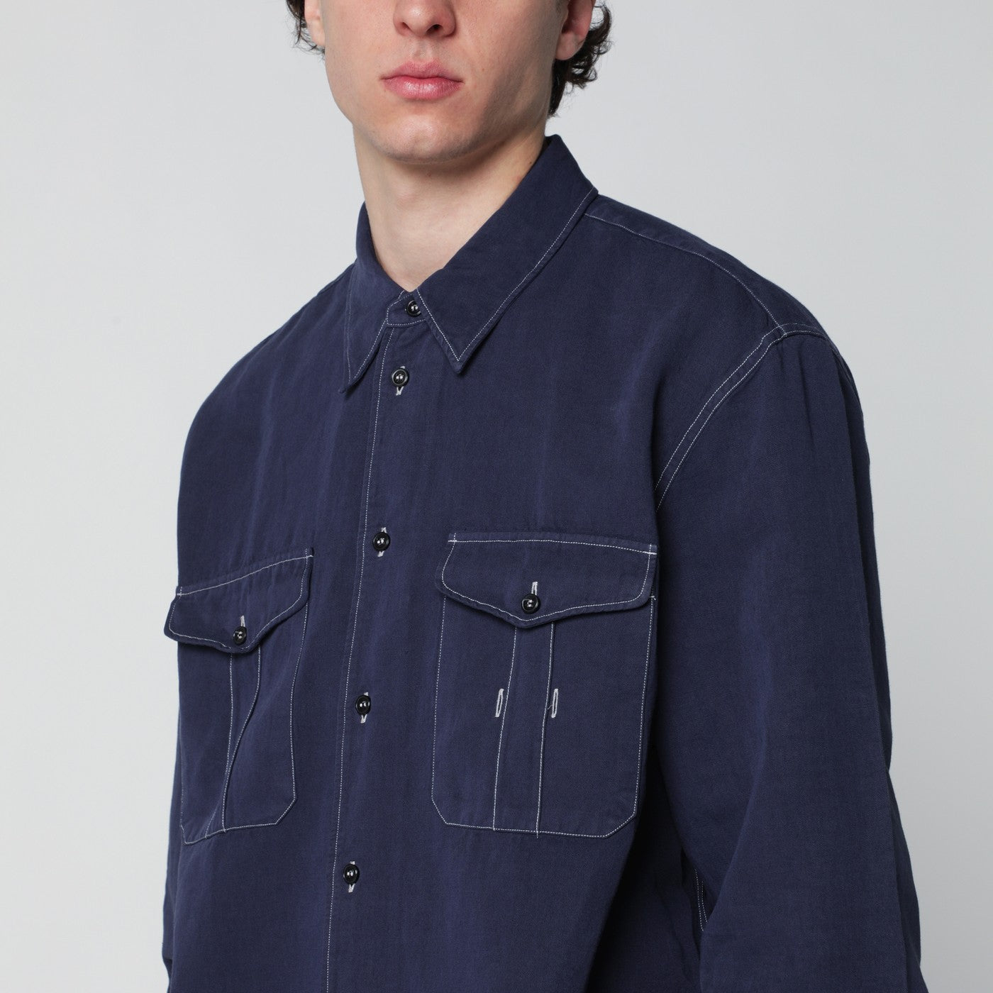[Studio Nicholson] Shirts Long Sleeve SS26 LOUROSNM1478