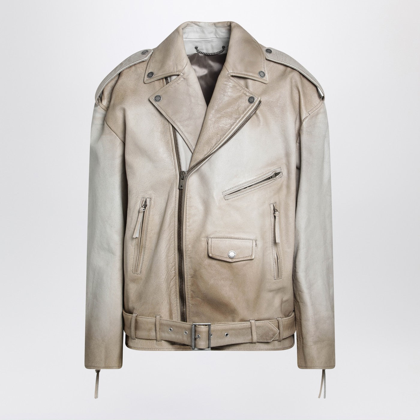 [Golden Goose] Leather Jacket SS26 GUP02535P002304