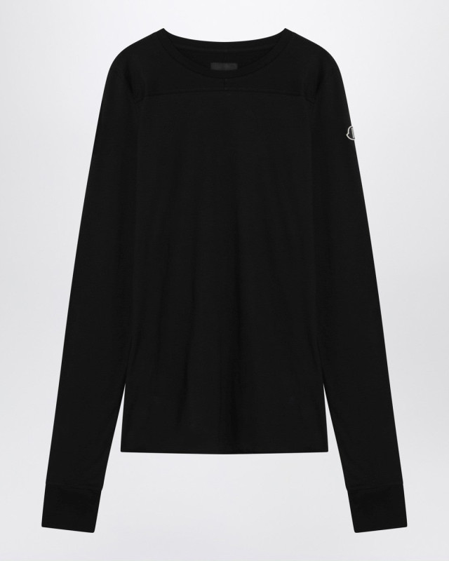 [MONCLER + RICK OWENS] T-shirts Long Sleeve SS26 MU01F8D0189AHD