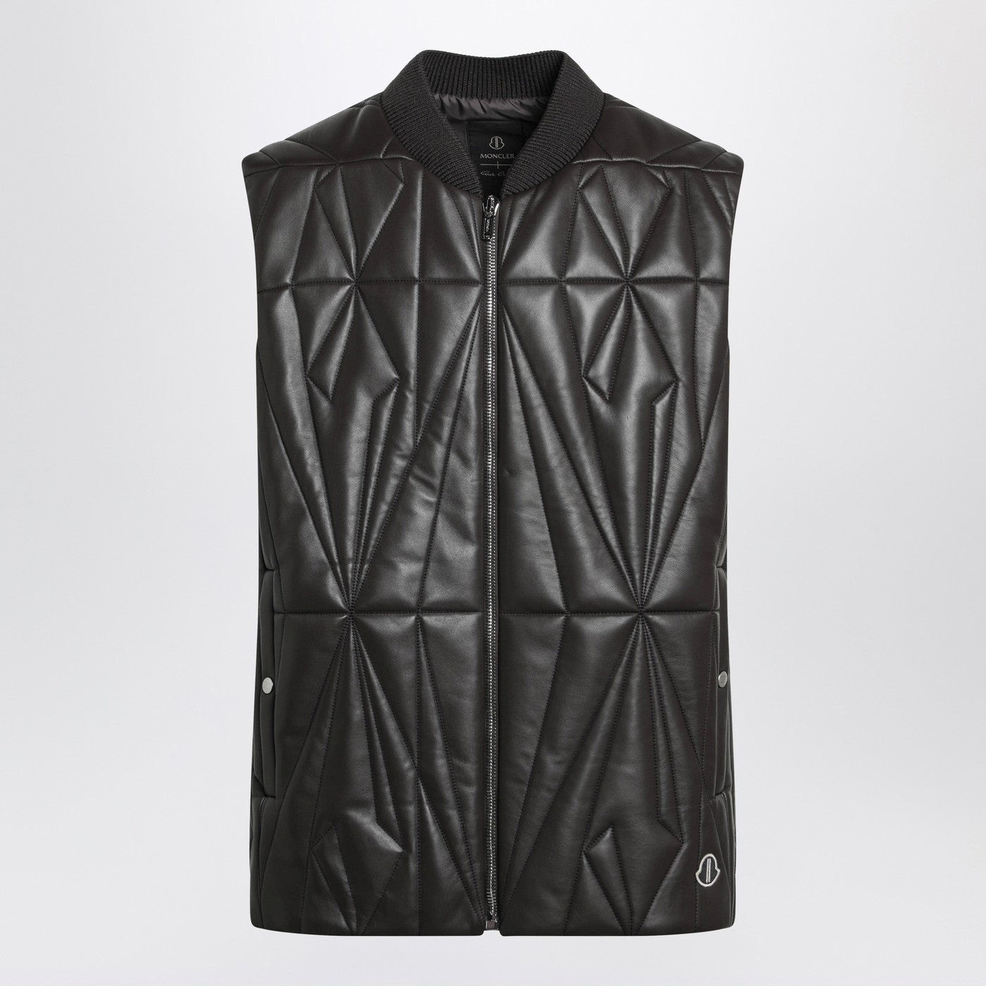 [MONCLER + RICK OWENS] Down Vest SS26 MU01F1A10M8116