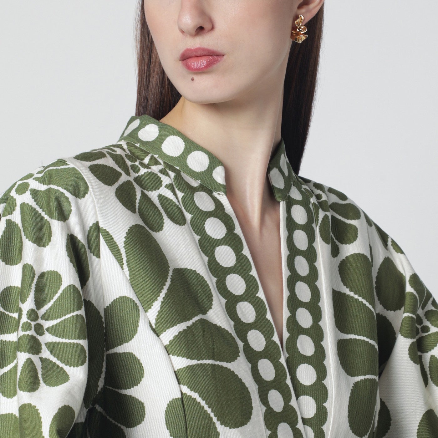 [Farm Rio] Long sleeve dress SS26 344605CO