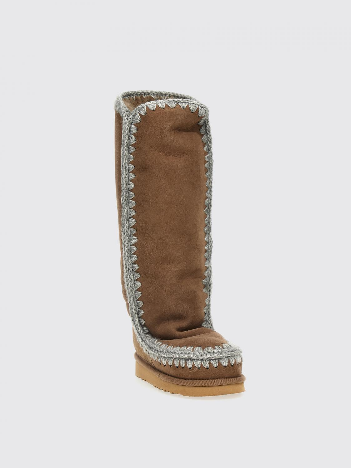 [Mou] Long Boots FW25 FW101002A DKST
