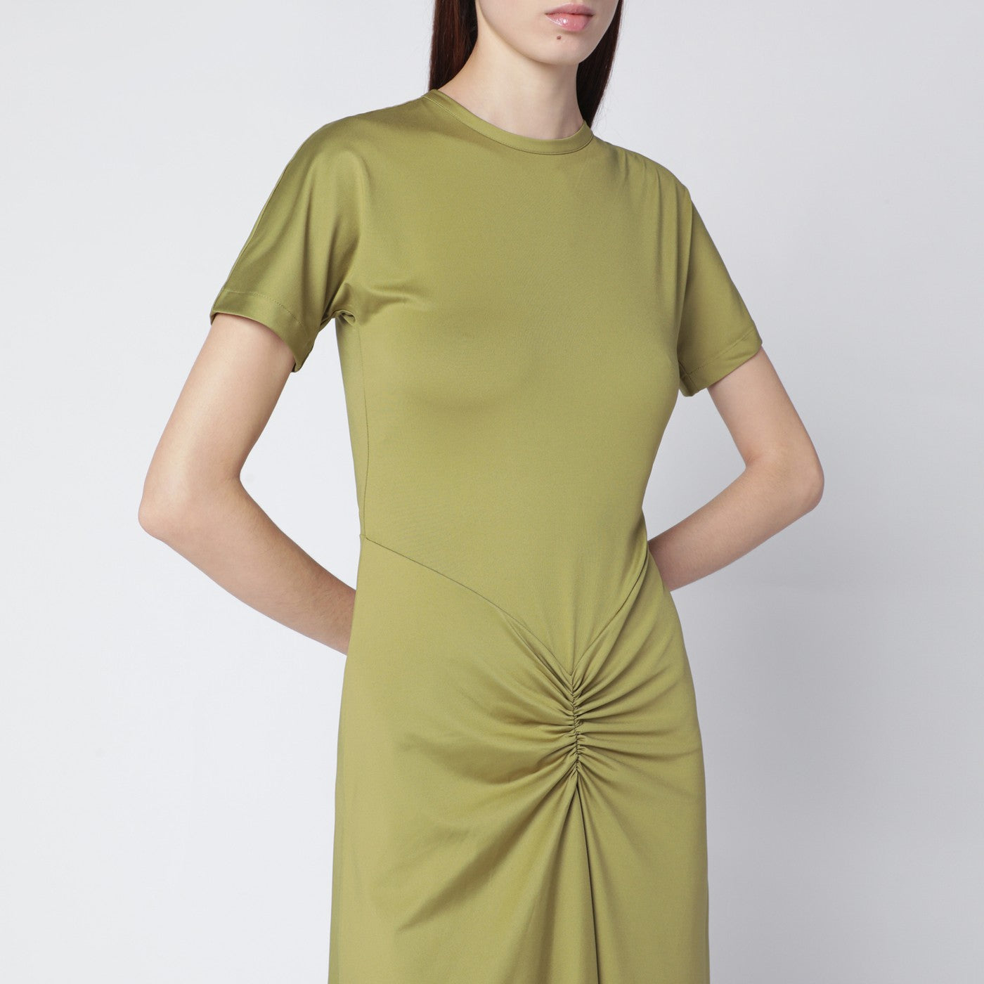 [VICTORIA BECKHAM] Short sleeve dress SS26 1325JDR006476APL