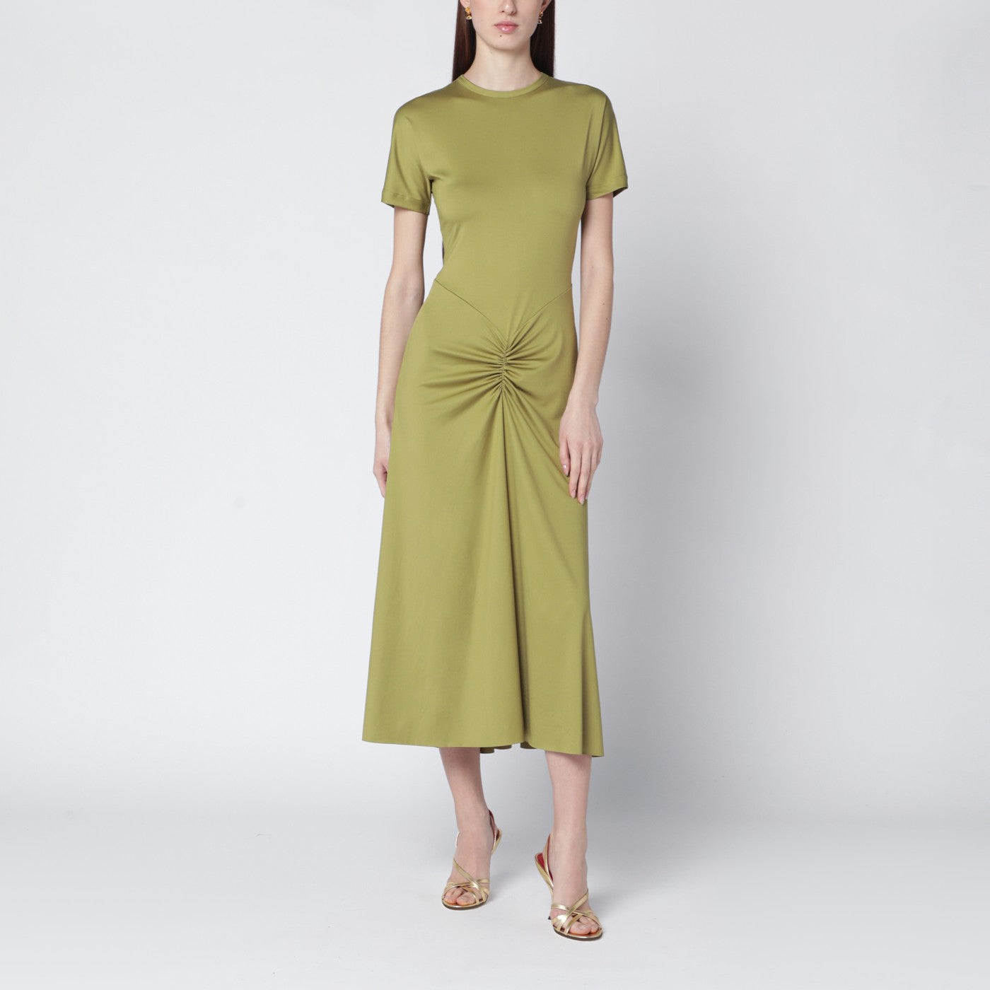 [VICTORIA BECKHAM] Short sleeve dress SS26 1325JDR006476APL