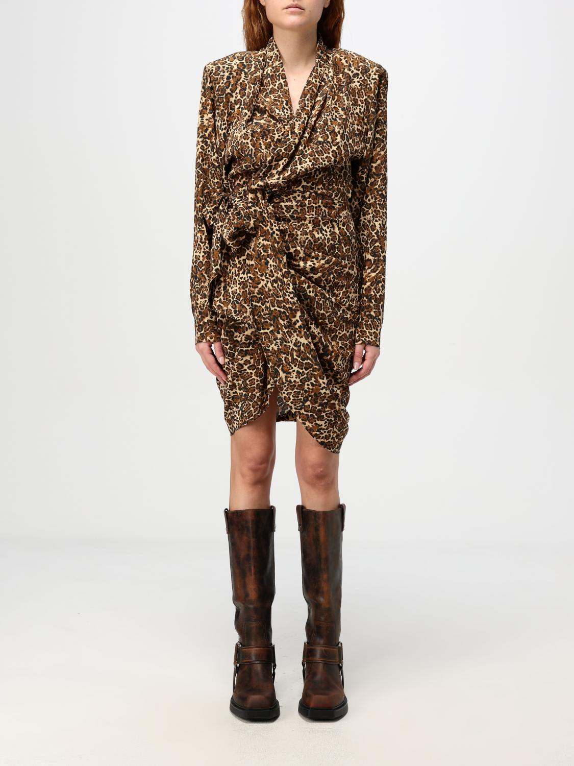 [Isabel Marant] Long sleeve dress FW25 RO0648FAB4J07I 99LE