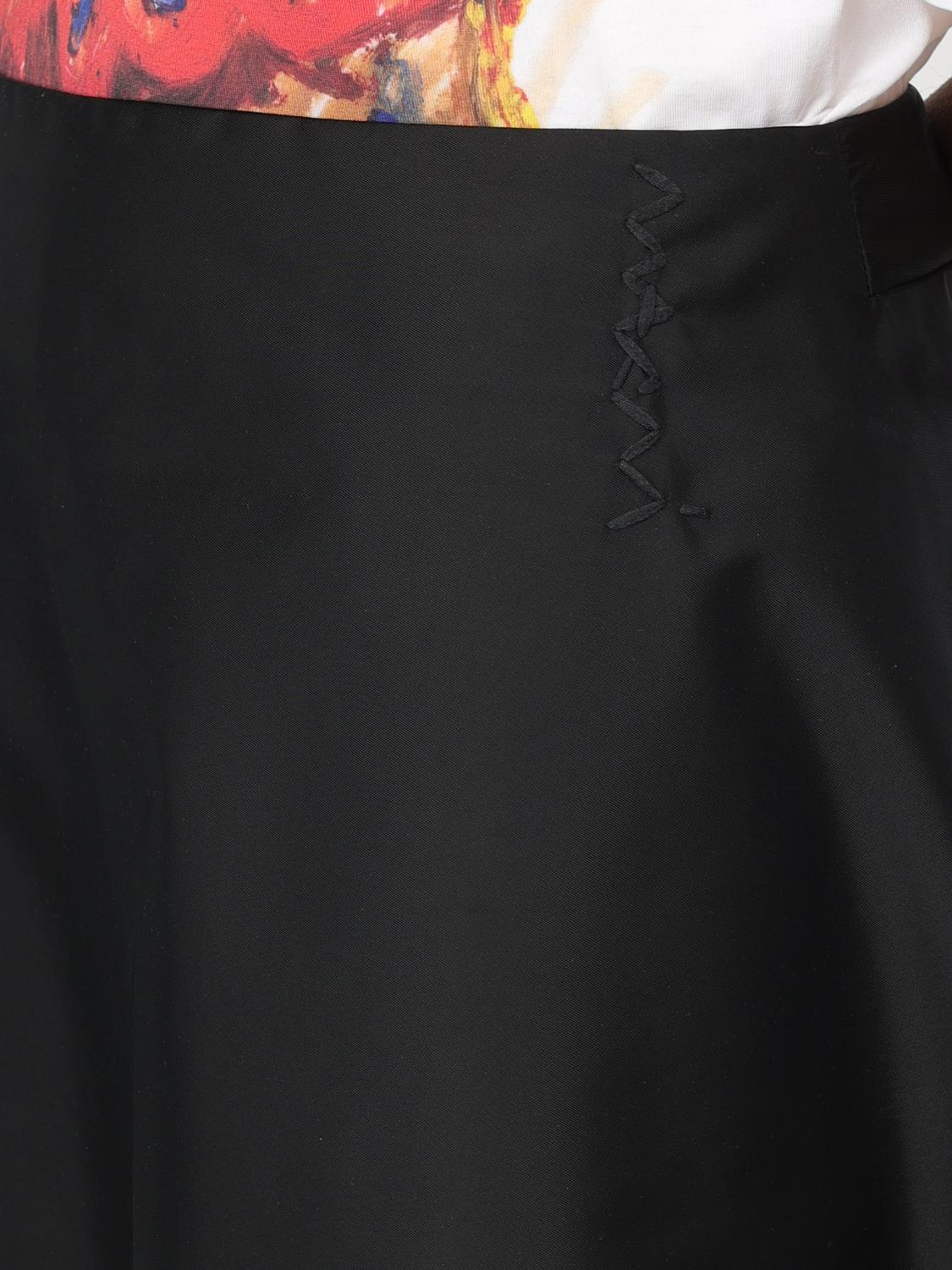 [Marni] Midi skirt FW25 GOMA0678SUUTN923 00N99
