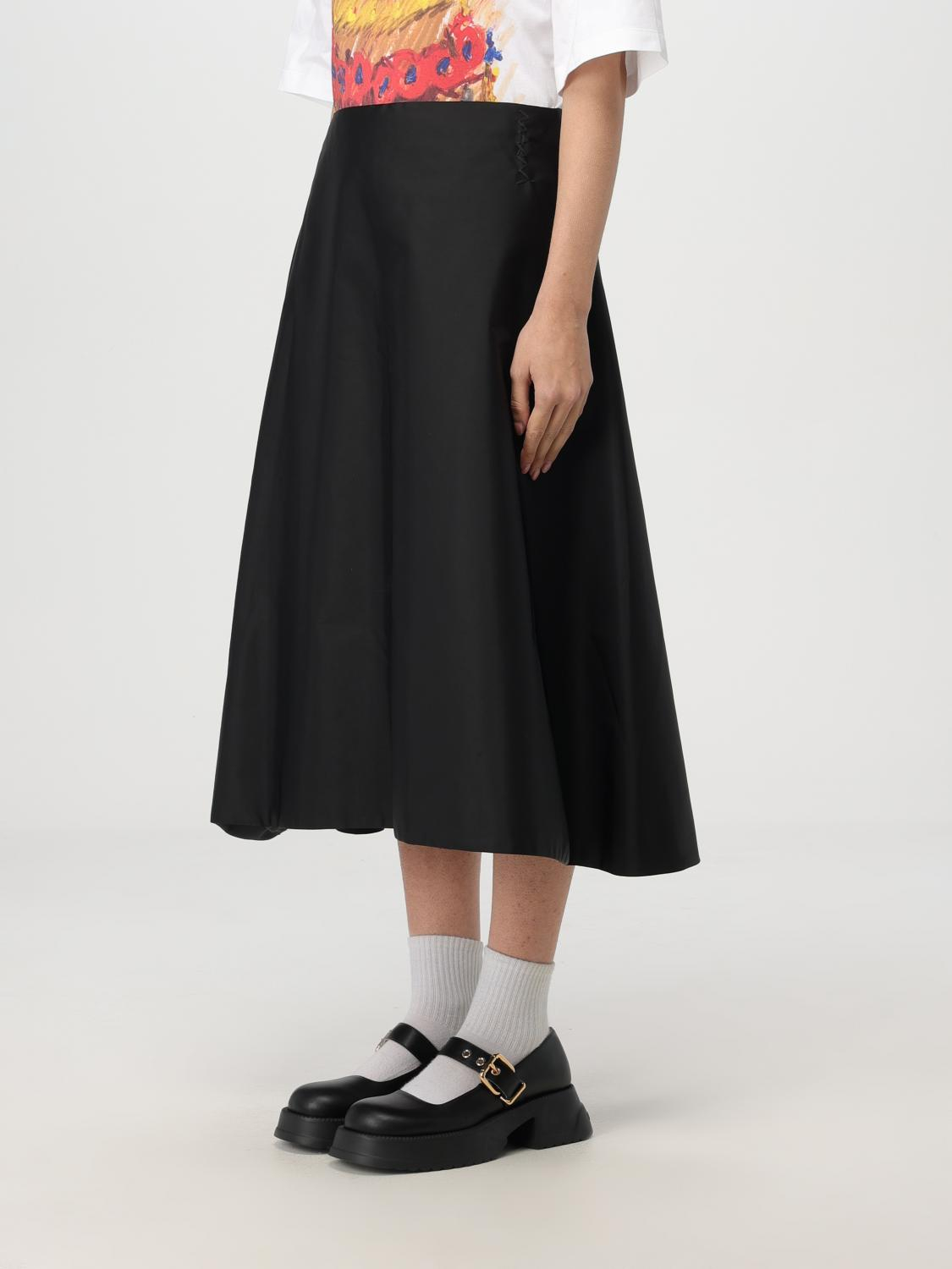 [Marni] Midi skirt FW25 GOMA0678SUUTN923 00N99