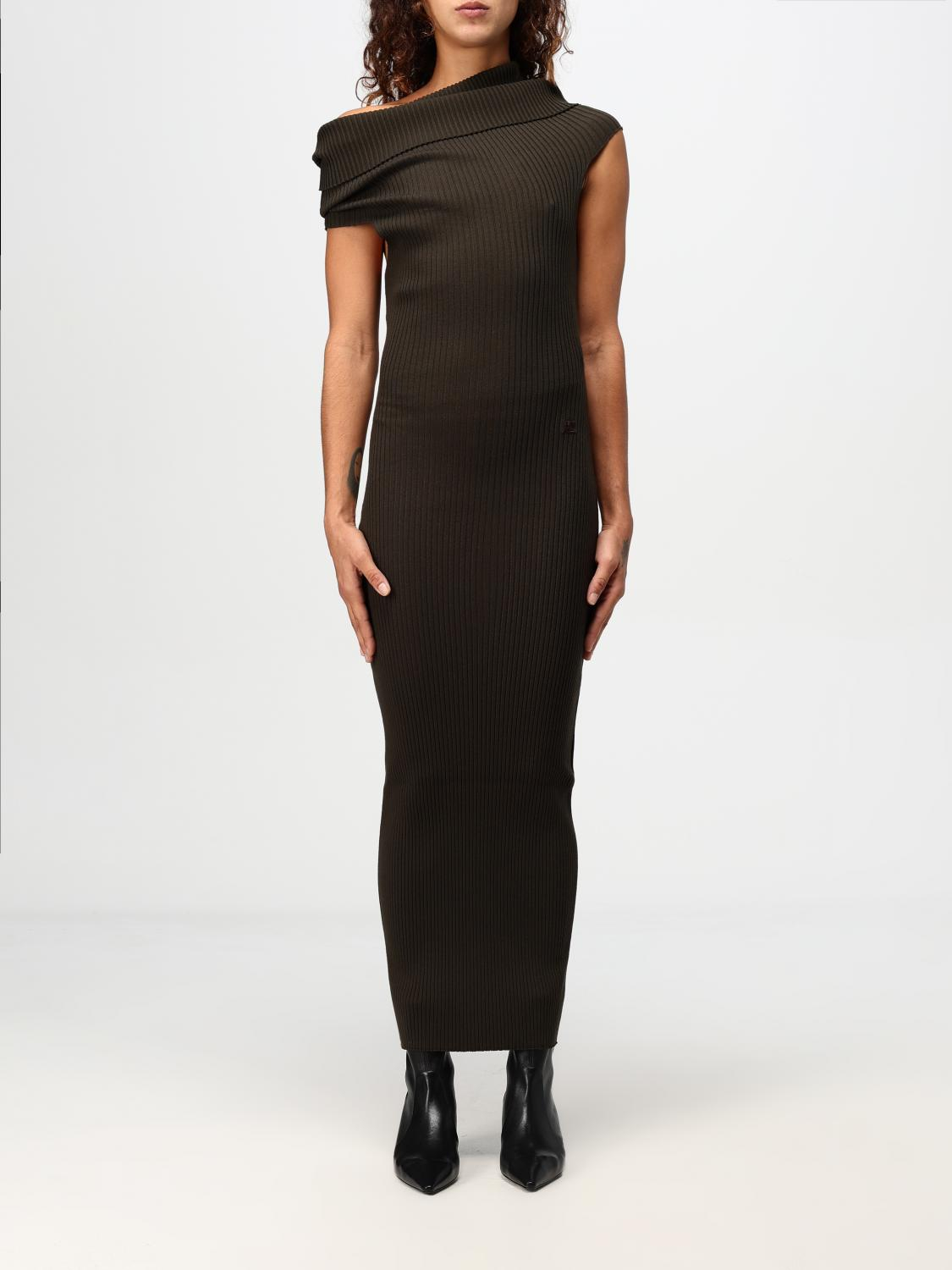 [Courreges] Short sleeve dress FW25 324MRO469FI0001 1093