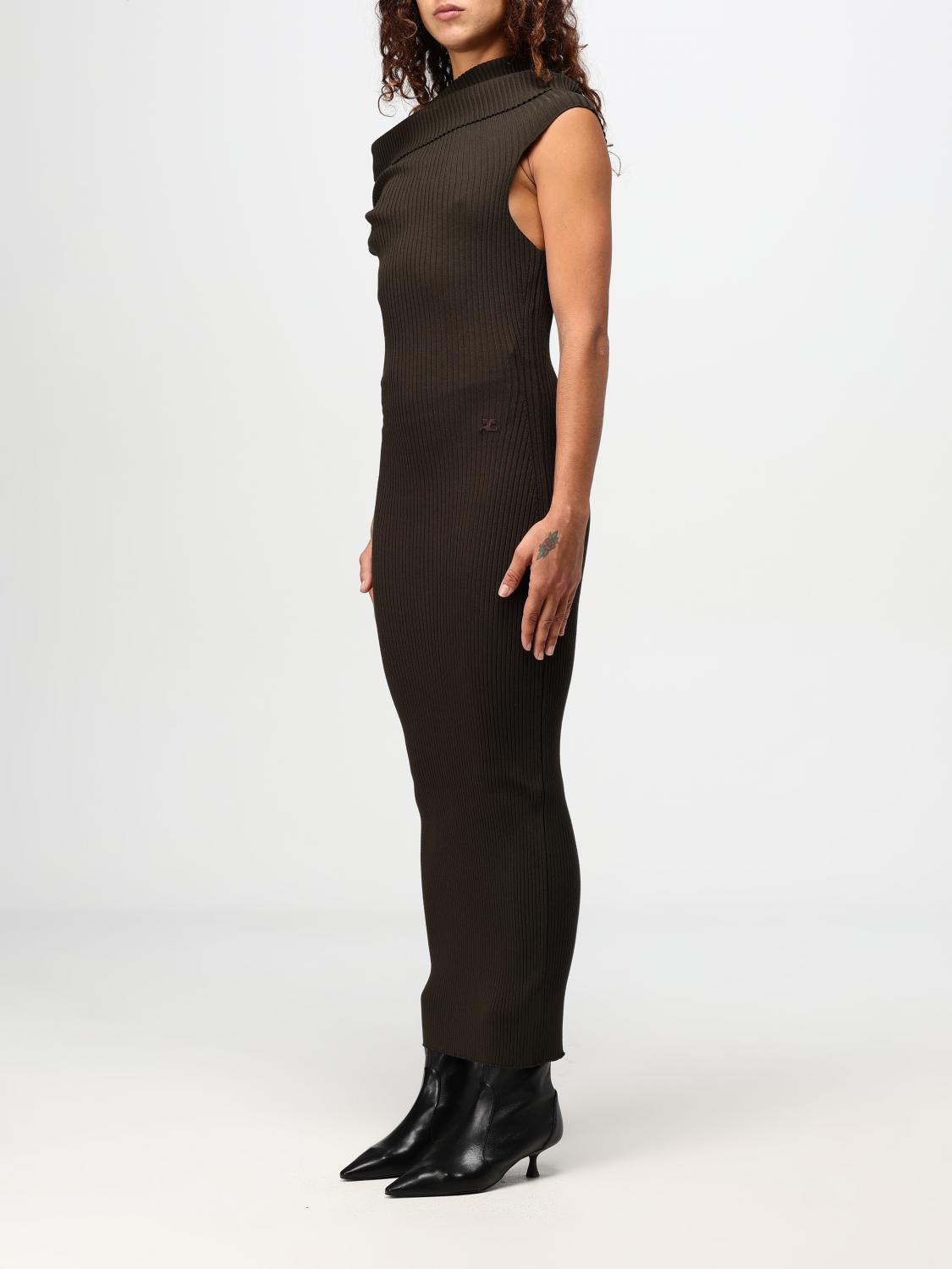 [Courreges] Short sleeve dress FW25 324MRO469FI0001 1093