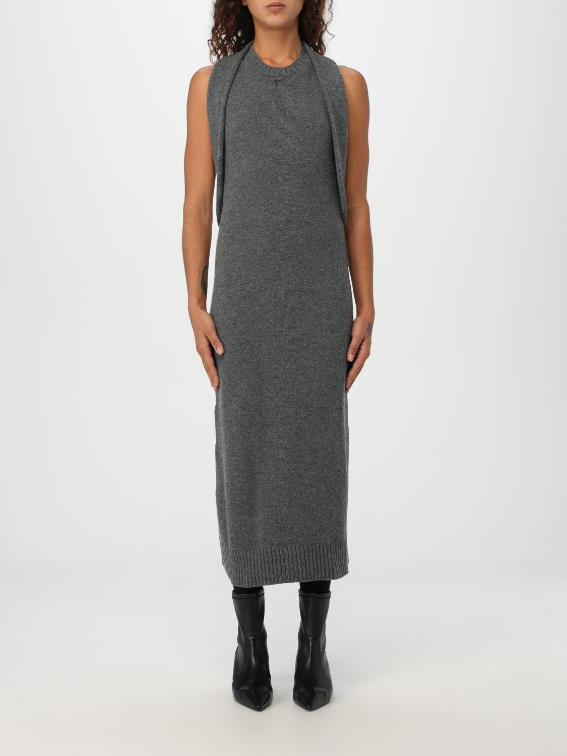 [Courreges] Sleeveless dress FW25 324MRO467FI0062 9001