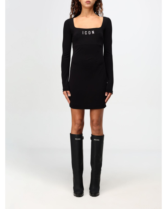 [Dsquared2] Long sleeve dress FW25 S80CT0043S24588 900