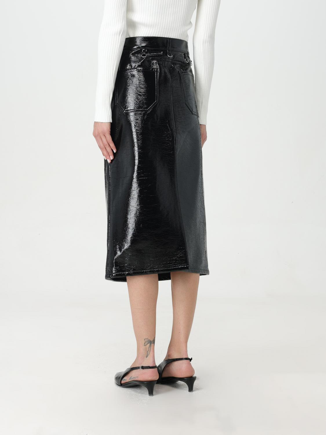[Courreges] Midi skirt FW25 124CJU155VY0014 9999