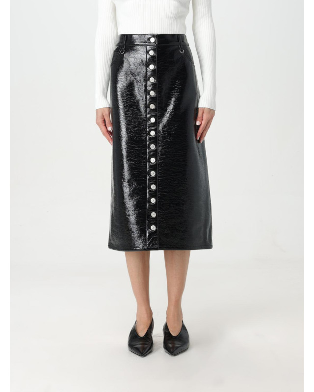 [Courreges] Midi skirt FW25 124CJU155VY0014 9999