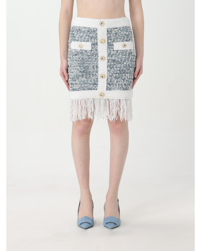 [Balmain] Mini skirt FW25 CF1LB293KF88 SLJ