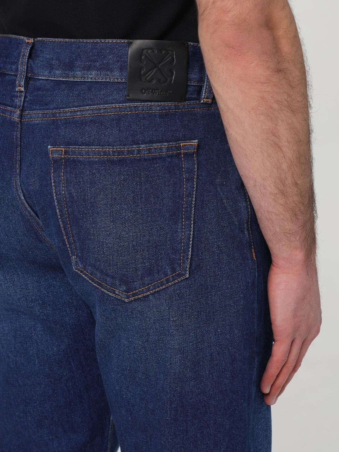 [Off-White] Jeans FW25 OMYA177C99DEN003 4400