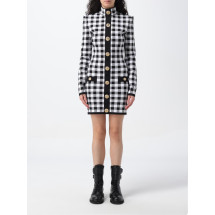 [Balmain] Long sleeve dress FW25 CF1R8019KF51 EAB