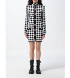 [Balmain] Long sleeve dress FW25 CF1R8019KF51 EAB