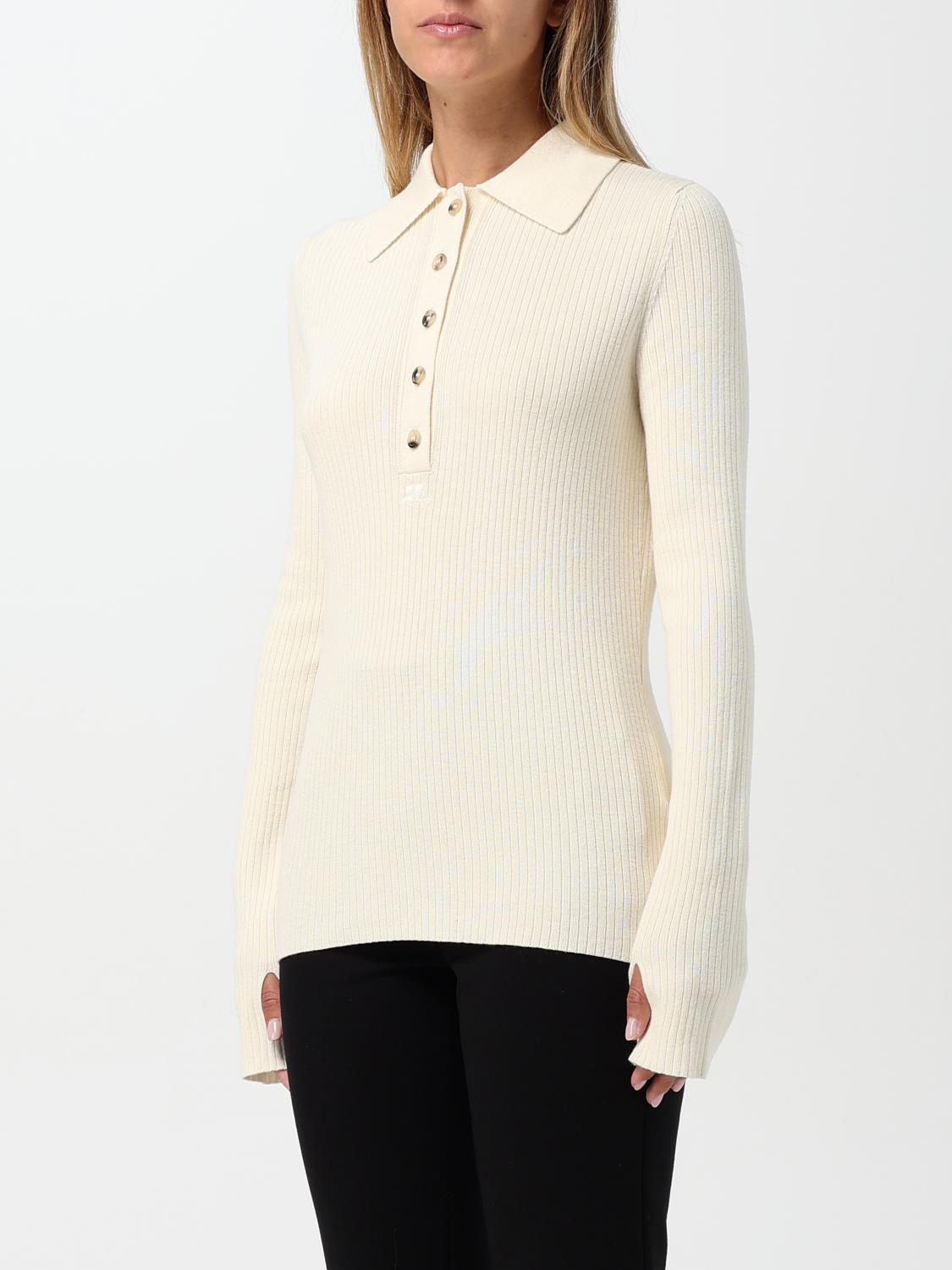 [Courreges] T-shirts Long Sleeve FW25 324MPO037FI0049 0079