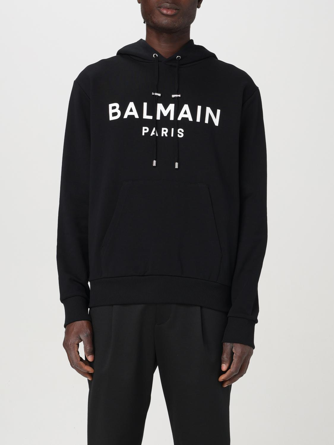 [Balmain] Hoodie FW25 DH1JR002BB65 EAB