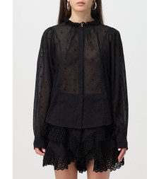 [Isabel Marant Etoile] Shirts Long Sleeve FW25 HT0378FAB1J10E 01BK