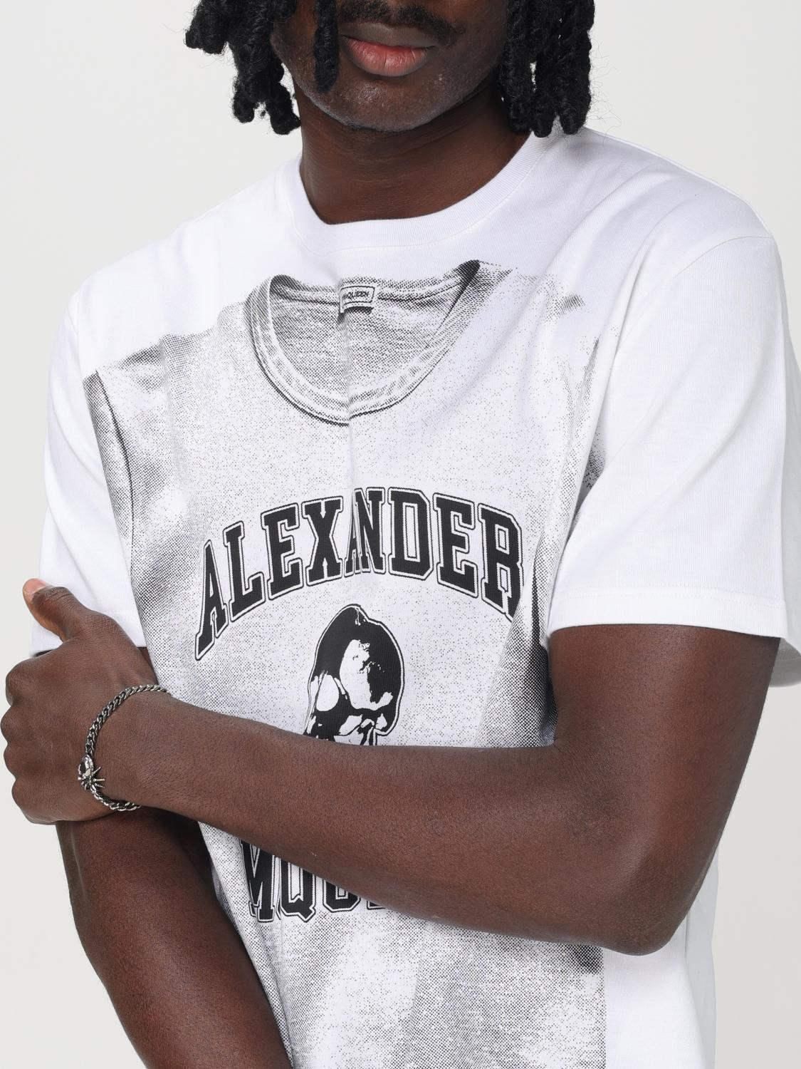 [McQueen] T-shirts Short Sleeve FW25 794604QTABP 0909