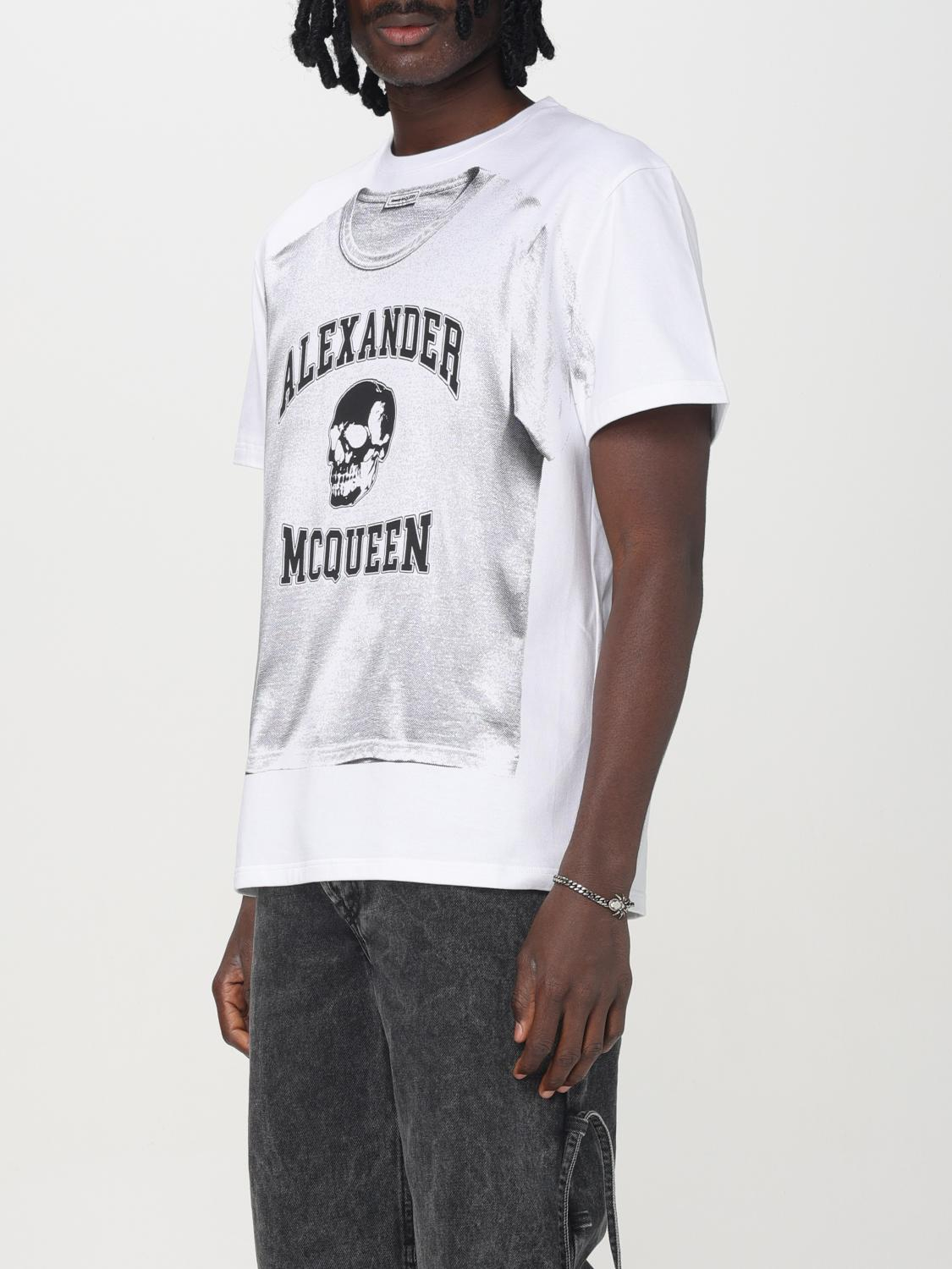 [McQueen] T-shirts Short Sleeve FW25 794604QTABP 0909