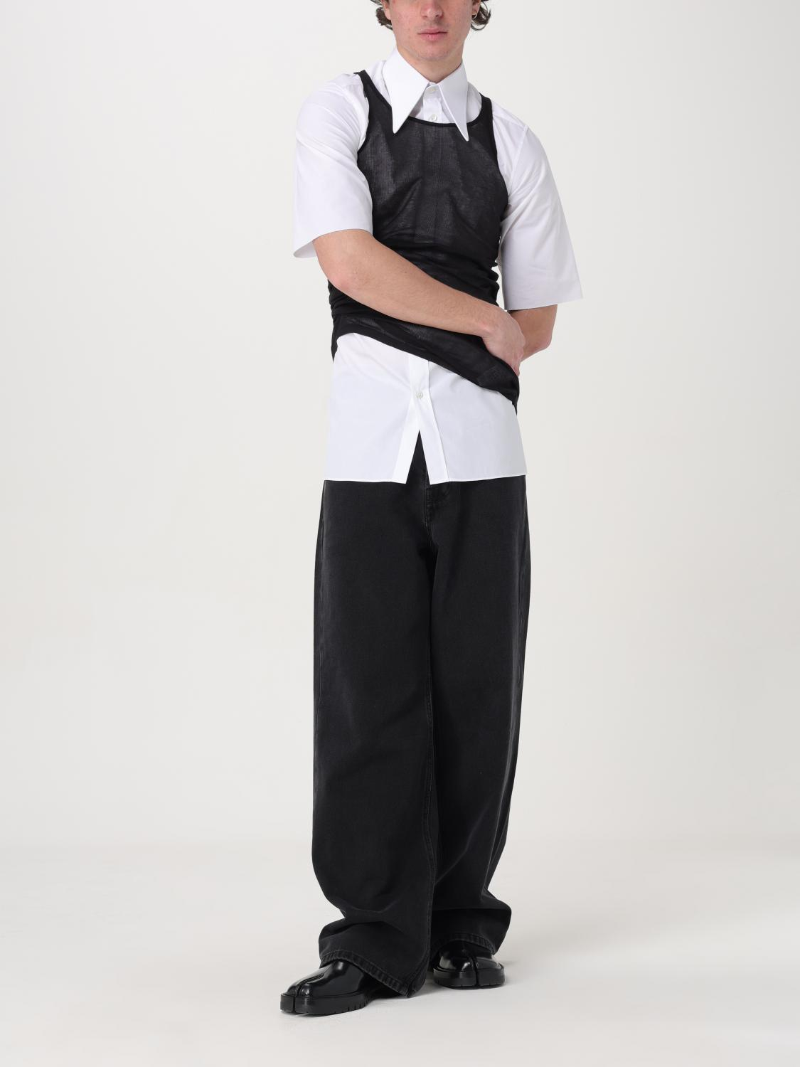 [Maison Margiela] Shirts Short Sleeve FW25 S67DR0009S43001 100