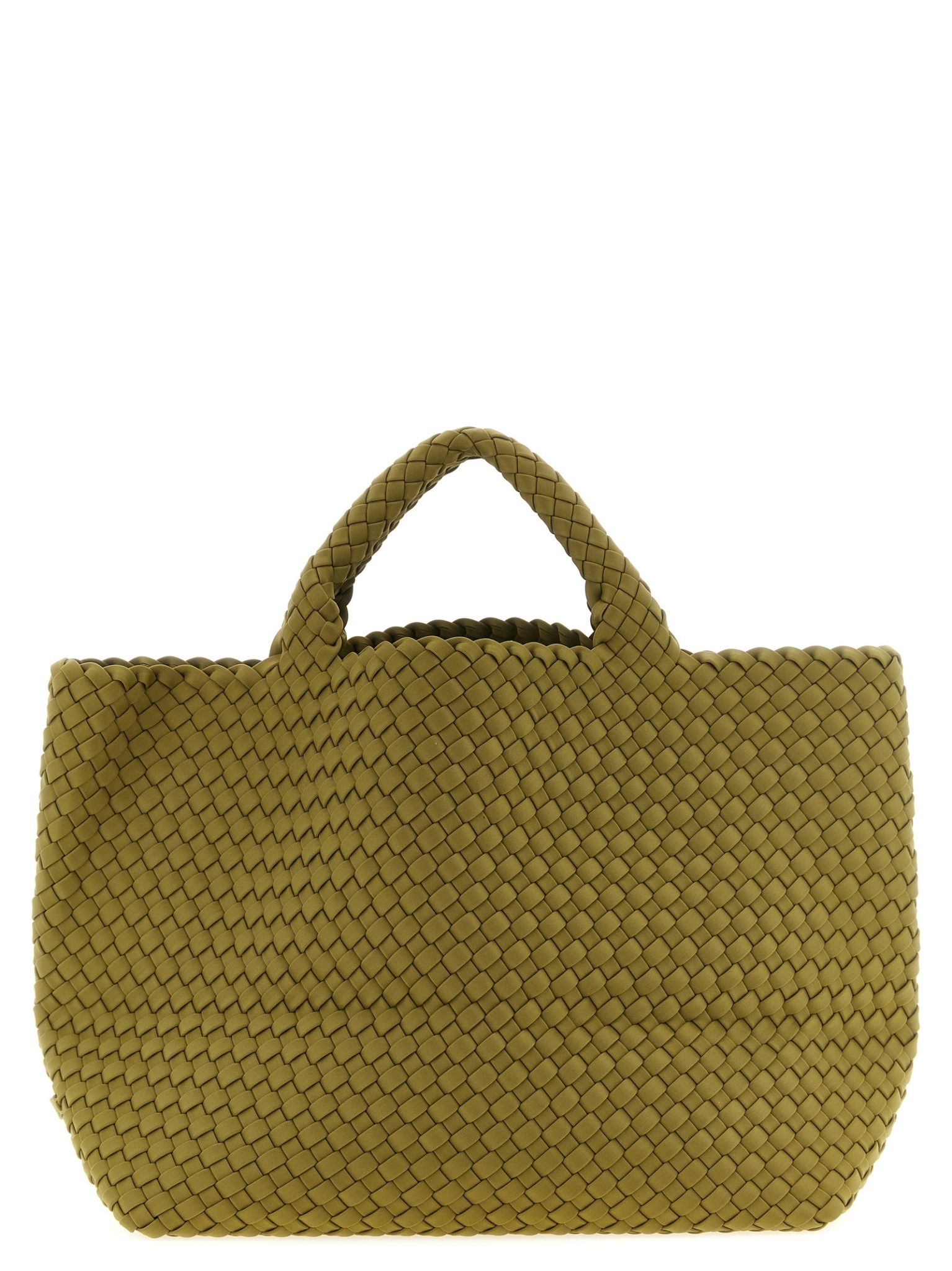 [NAGHEDI] Tote bag FW26 SN03013LDBOTTLEGREEN
