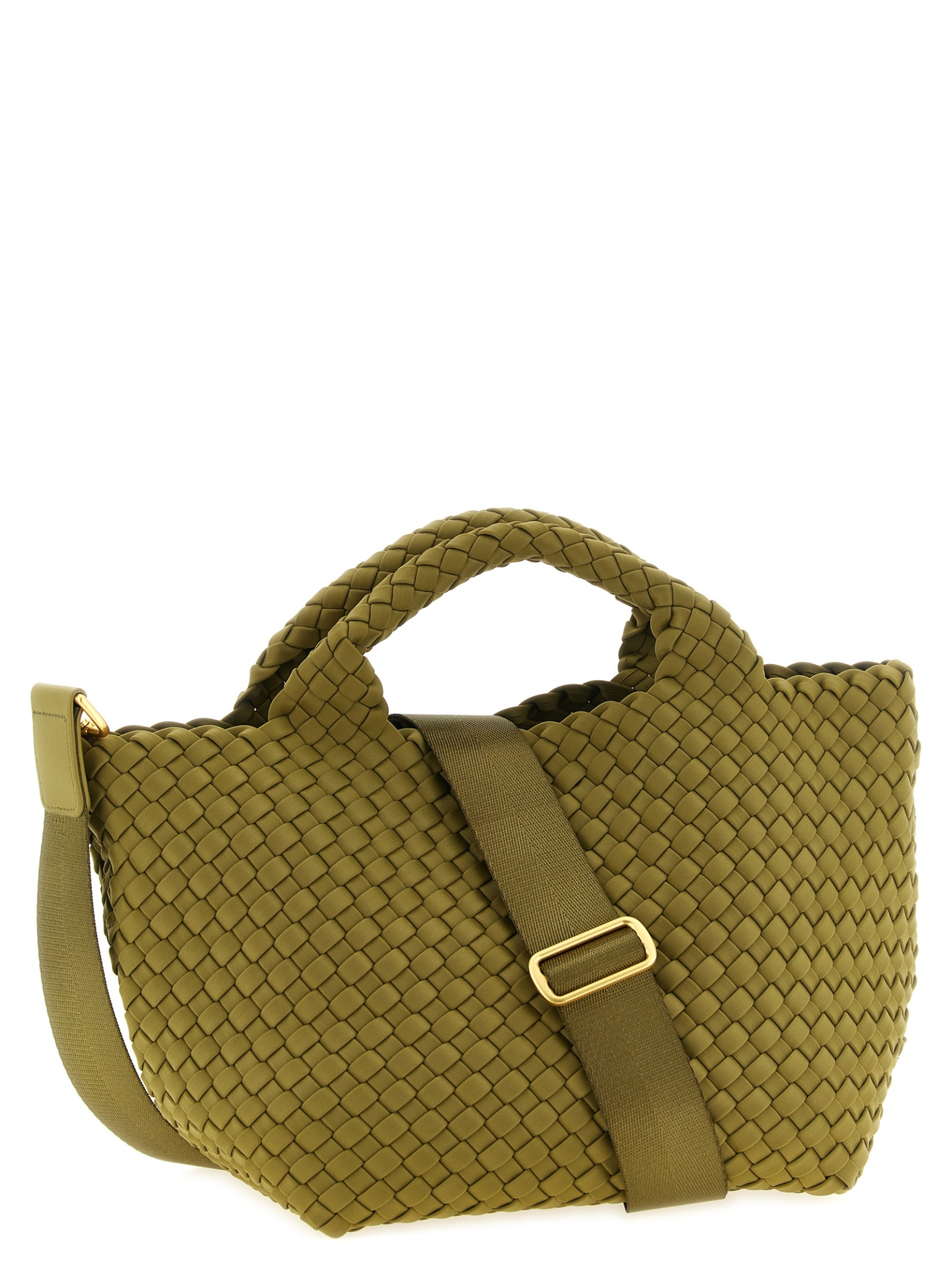[NAGHEDI] Tote bag FW26 SN03012LDBOTTLEGREEN