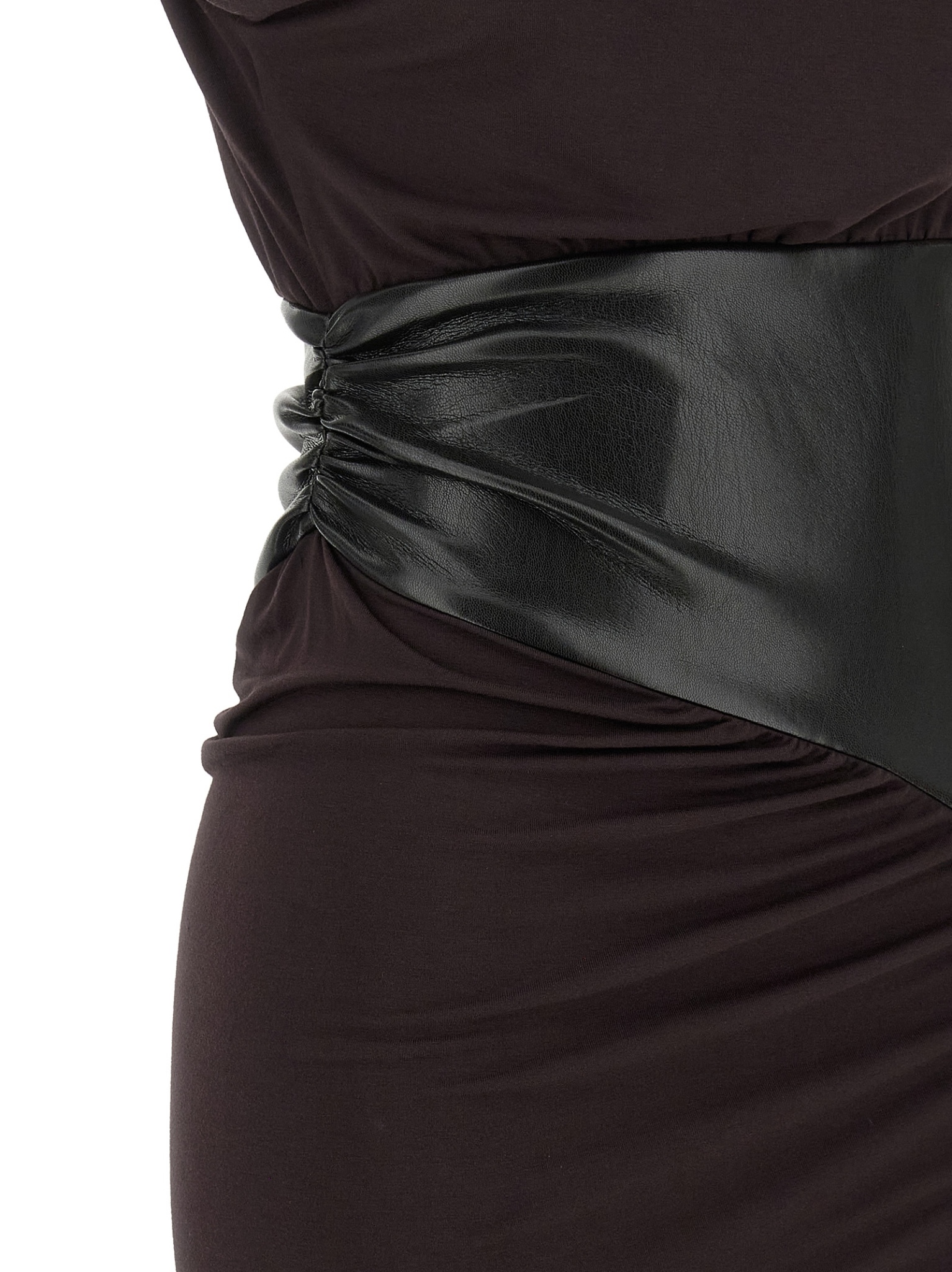 [THE ANDAMANE] Sleeveless dress FW26 T200121ATJV053ROUGENOIR
